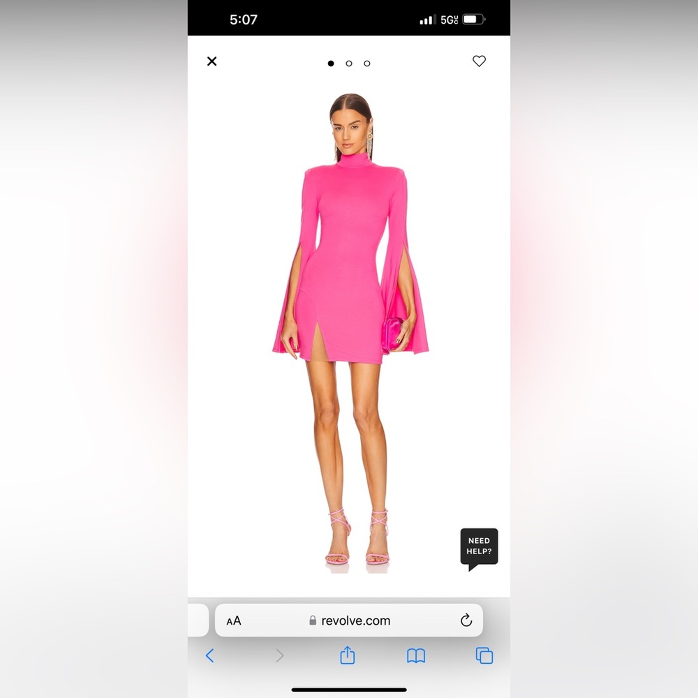 x REVOLVE Mr. Gibson Mini Dress in Hot Pink
Michael Costello XS